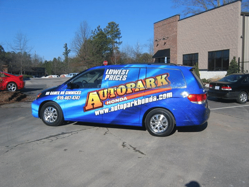 Autopark Honda vehicle graphics