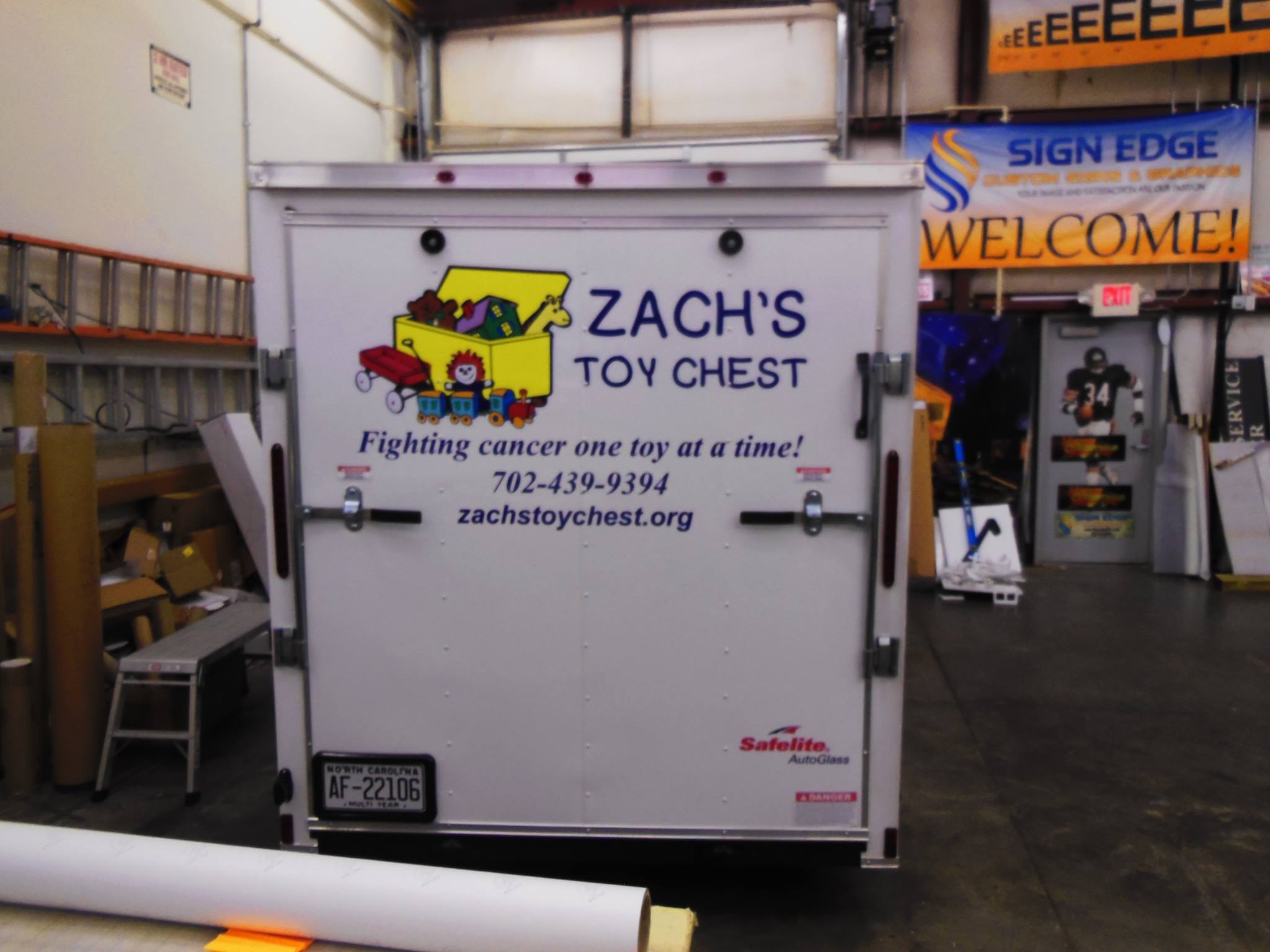 Raleigh Vehicle Wraps for Trailer