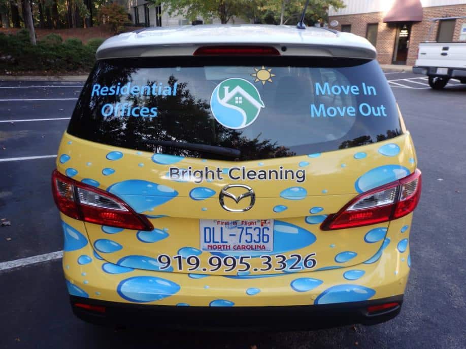Bright Cleaning Vehicle Wrap