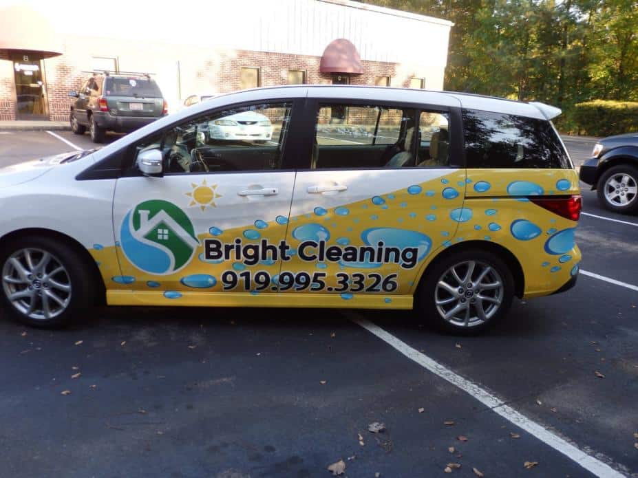 Holly Springs Bright Cleaning Vehicle Wraps