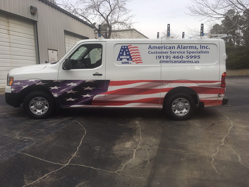 American Alarms Driver Side