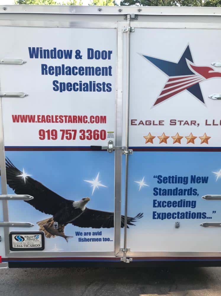 Vehicle Wrap for Eagle Star LLC