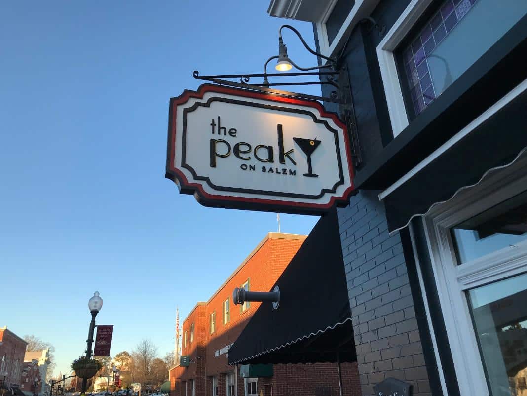 The Peak on Salem - Cary Business Signs