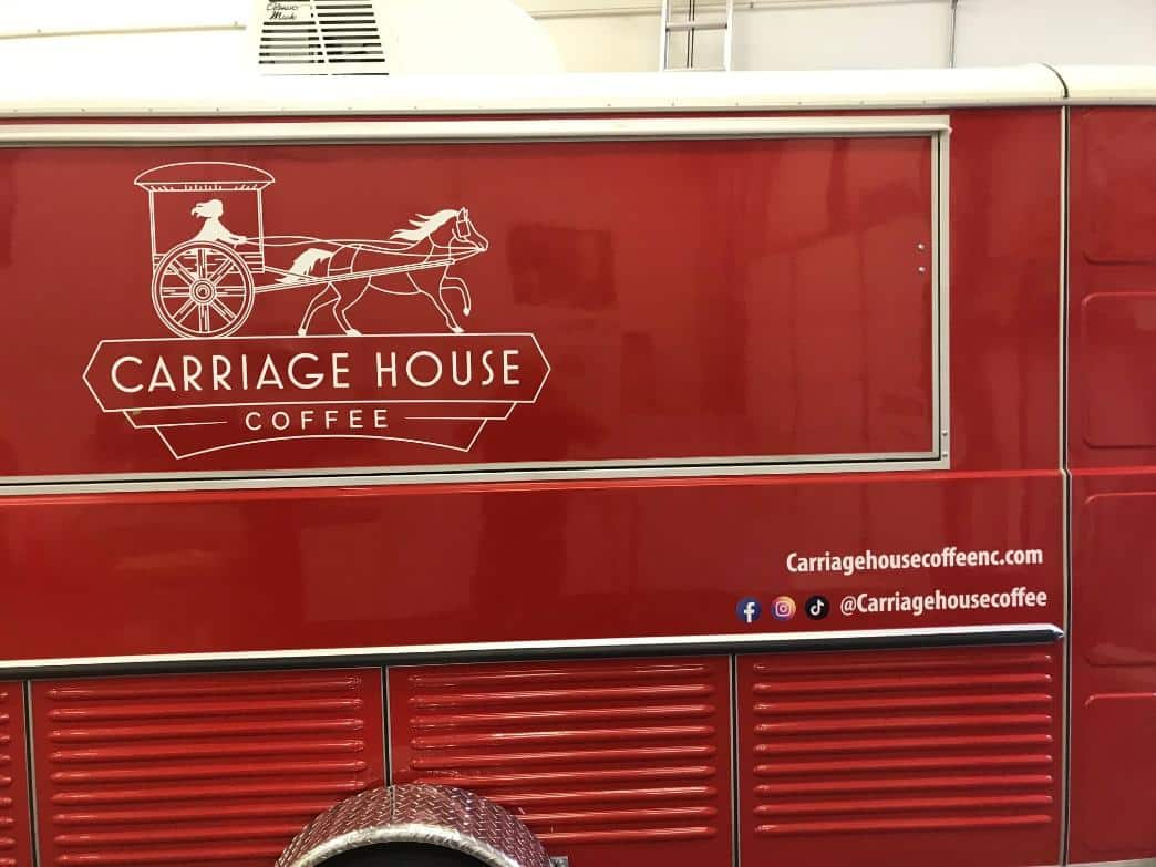 Carriage House Coffee Vehicle Graphics