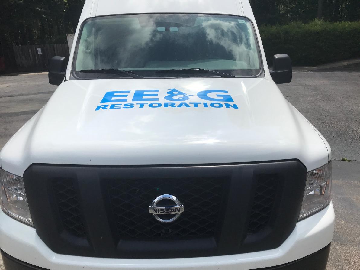 EE&G Vehicle Graphics on Service Truck